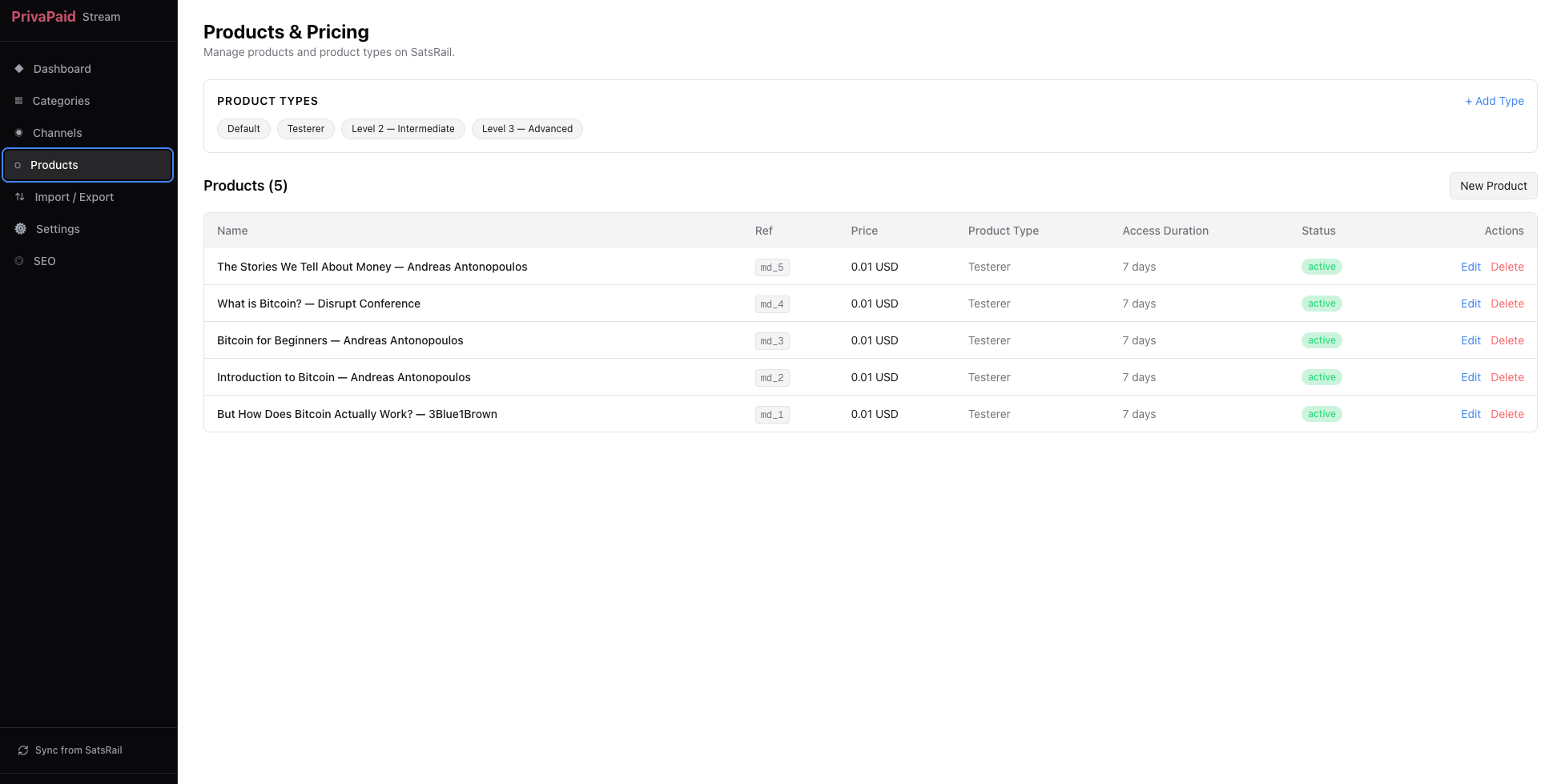 Creator Dashboard